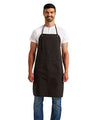 Artisan Collection by Reprime Artisan's Choice Double Pocket Canvas Apron - Artisan Collection by Reprime RP181 Black One Size Aprons