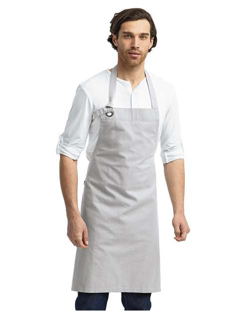 Artisan Collection by Reprime Calibre Heavy Cotton Canvas Bib Apron - Artisan Collection by Reprime RP130 Natural One Size Aprons