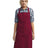 Artisan Collection by Reprime Calibre Heavy Cotton Canvas Pocket Apron - Artisan Collection by Reprime RP137 Burgundy One Size Aprons