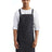 Artisan Collection by Reprime Cross Back Barista Bib Apron - Artisan Collection by Reprime RP129 Black Denim One Size Aprons