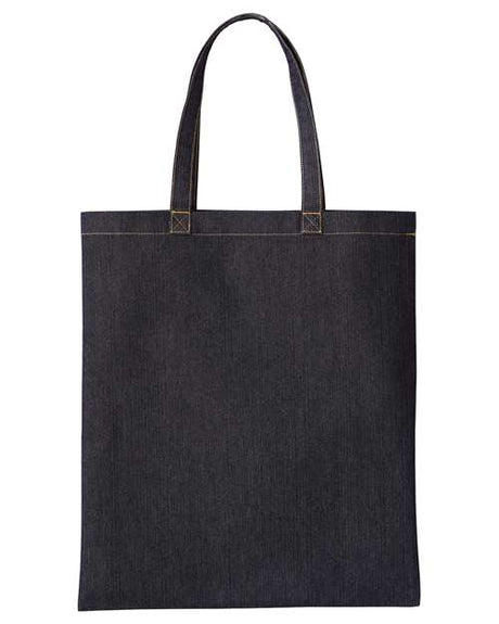 Artisan Collection by Reprime Denim Tote Bag - Artisan Collection by Reprime RP998 Indigo Denim One Size Tote Bags