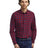 Artisan Collection by Reprime Men's Mulligan Check Cotton Shirt - Artisan Collection by Reprime RP250 Red/ Navy S