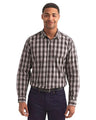 Artisan Collection by Reprime Men's Mulligan Check Cotton Shirt - Artisan Collection by Reprime RP250 Steel/ Black S