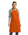 Artisan Collection by Reprime Recycled Bib Apron - Artisan Collection by Reprime RP150 Orange One Size Aprons