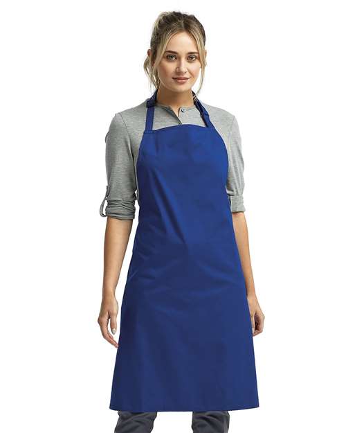 Artisan Collection by Reprime Recycled Bib Apron - Artisan Collection by Reprime RP150 Royal One Size Aprons