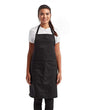 Artisan Collection by Reprime Recycled Pocket Bib Apron - Artisan Collection by Reprime RP154 Black One Size Aprons