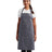 Artisan Collection by Reprime Recycled Pocket Bib Apron - Artisan Collection by Reprime RP154 Steel One Size Aprons