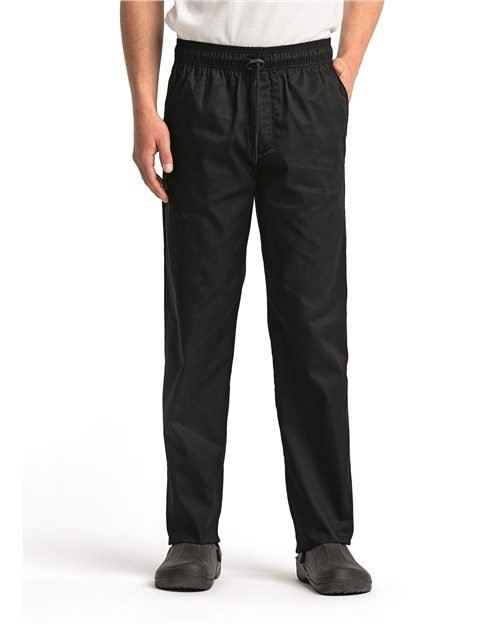Artisan Collection by Reprime Unisex Chef's Select Slim Leg Pant - Artisan Collection by Reprime RP554 Black XS