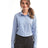 Artisan Collection by Reprime Women's Microcheck Gingham Cotton Shirt - Artisan Collection by Reprime RP320 Light Blue/ White XS