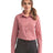 Artisan Collection by Reprime Women's Microcheck Gingham Cotton Shirt - Artisan Collection by Reprime RP320 Red/ White XS