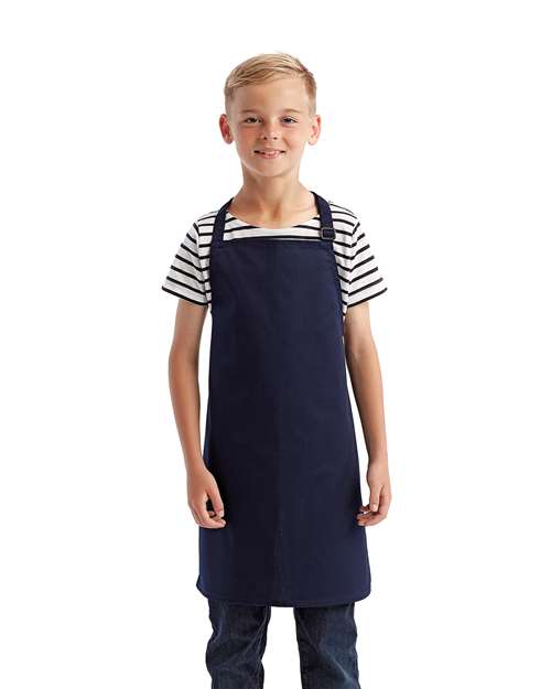 Artisan Collection by Reprime Youth Recycled Apron - Artisan Collection by Reprime RP149 Navy One Size Aprons