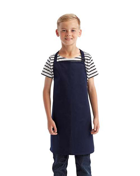 Artisan Collection by Reprime Youth Recycled Apron - Artisan Collection by Reprime RP149 Navy One Size Aprons