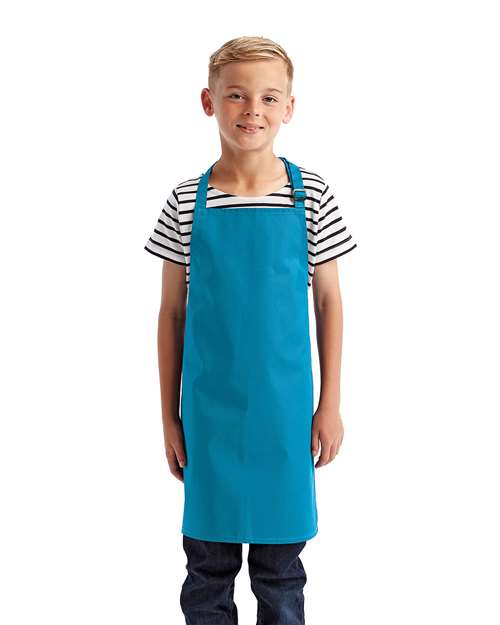 Artisan Collection by Reprime Youth Recycled Apron - Artisan Collection by Reprime RP149 Turquoise One Size Aprons