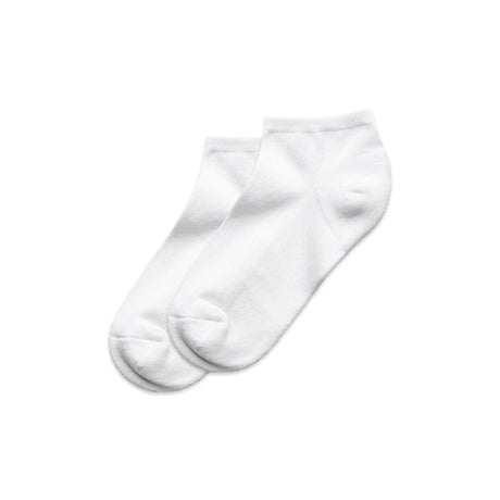 AS Colour Ankle Socks (2 Pairs) | 1204 | AS Colour 1204 WHITE 4 - 8 US