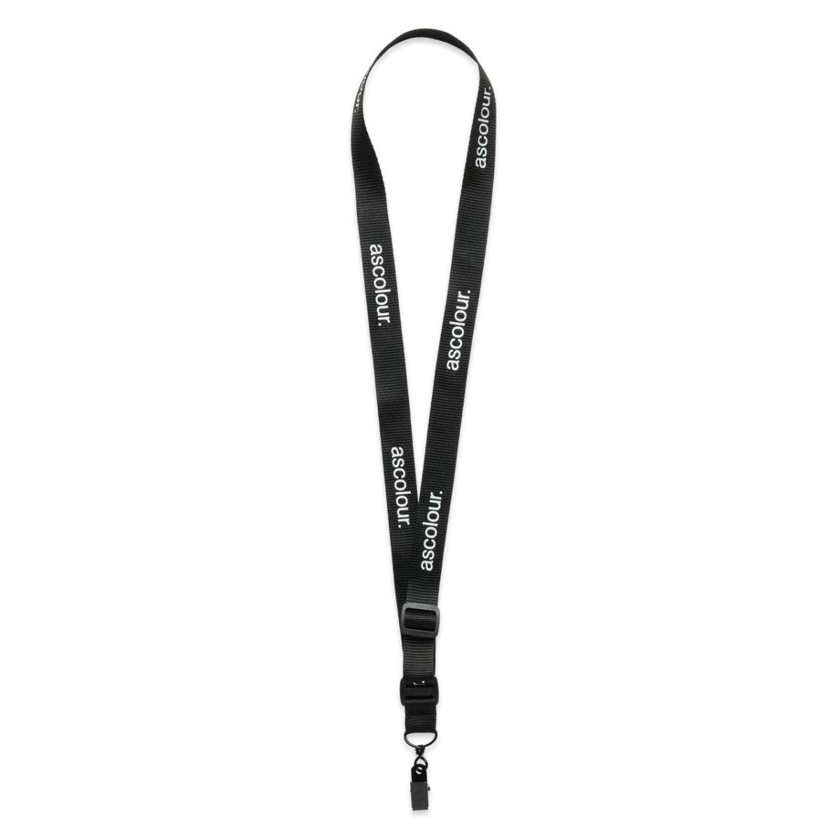 AS Colour ASC Lanyard | 1523 | AS Colour 1523 BLACK One Size