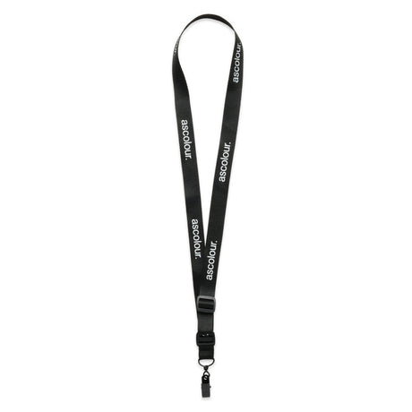 AS Colour ASC Lanyard | 1523 | AS Colour 1523 BLACK One Size