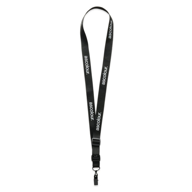 AS Colour ASC Lanyard | 1523 | AS Colour 1523 BLACK One Size
