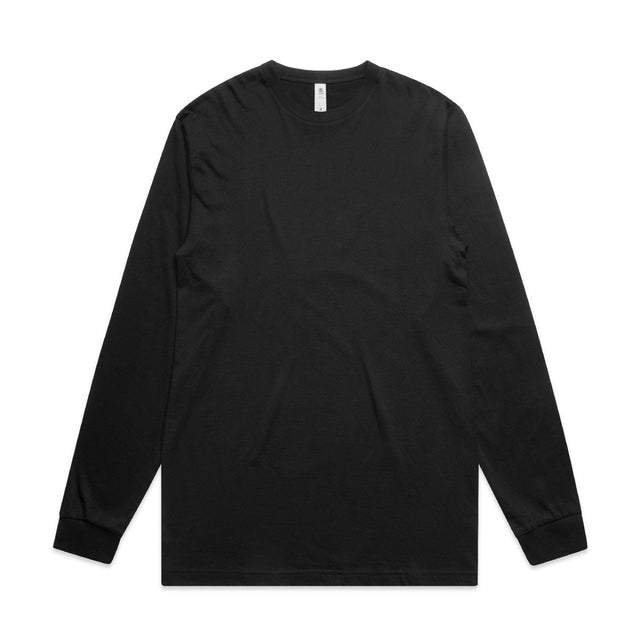 AS Colour Block L/S Tee | 5054 | AS Colour 5054 BLACK S
