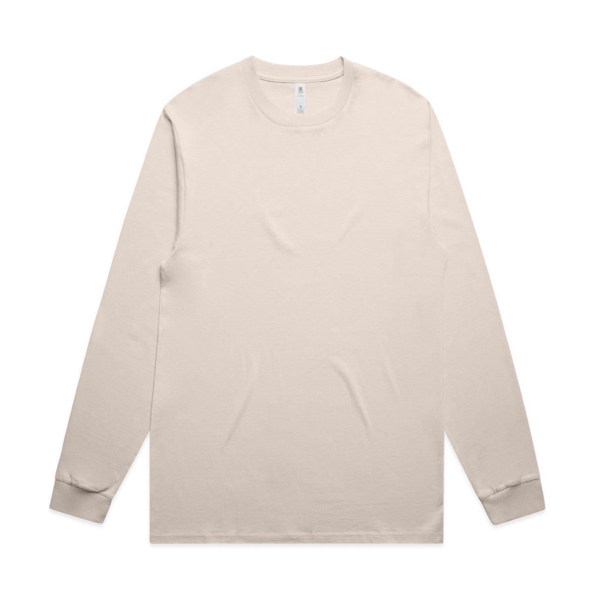 AS Colour Block L/S Tee | 5054 | AS Colour 5054 BONE S
