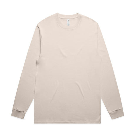 AS Colour Block L/S Tee | 5054 | AS Colour 5054 BONE S
