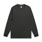 AS Colour Block L/S Tee | 5054 | AS Colour 5054 COAL S