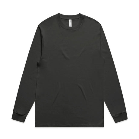 AS Colour Block L/S Tee | 5054 | AS Colour 5054 COAL S