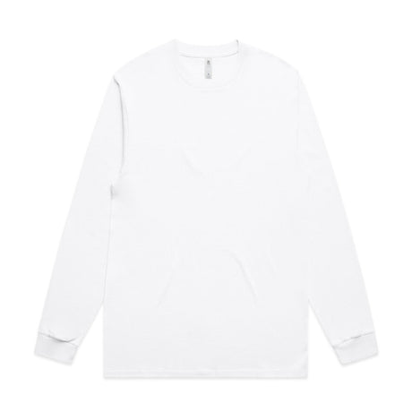 AS Colour Block L/S Tee | 5054 | AS Colour 5054 WHITE S
