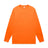 AS Colour Block Safety L/S Tee | 5054F | AS Colour 5054F SAFETY ORANGE S