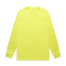 AS Colour Block Safety L/S Tee | 5054F | AS Colour 5054F SAFETY YELLOW S