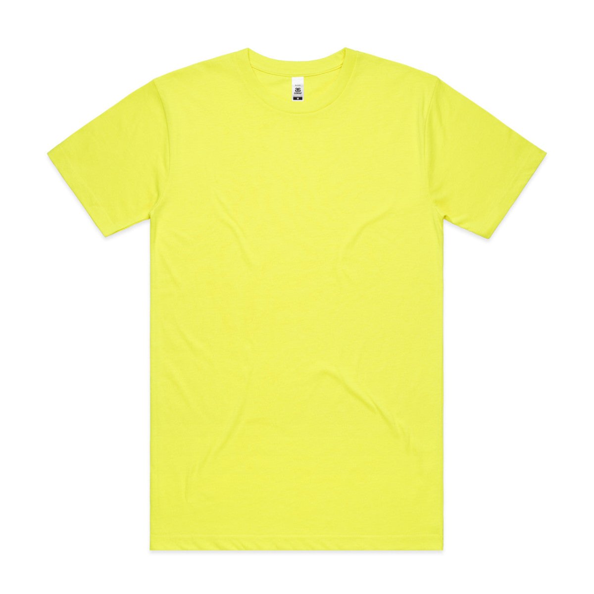 AS Colour Block Safety Tee | 5050F | AS Colour 5050F SAFETY YELLOW S