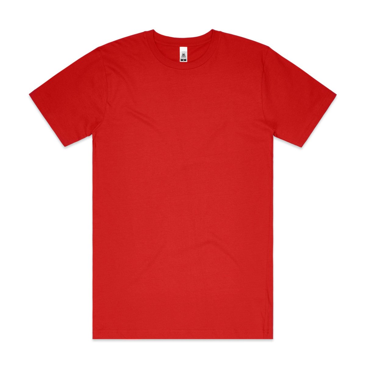 AS Colour Block Tubular Tee | 5050 | AS Colour 5050 RED S