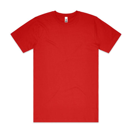 AS Colour Block Tubular Tee | 5050 | AS Colour 5050 RED S