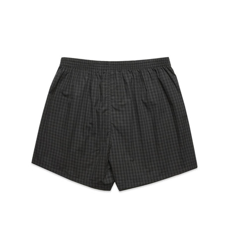 AS Colour Boxer Check Shorts | 1215 | AS Colour 1215 BLACK/COAL M