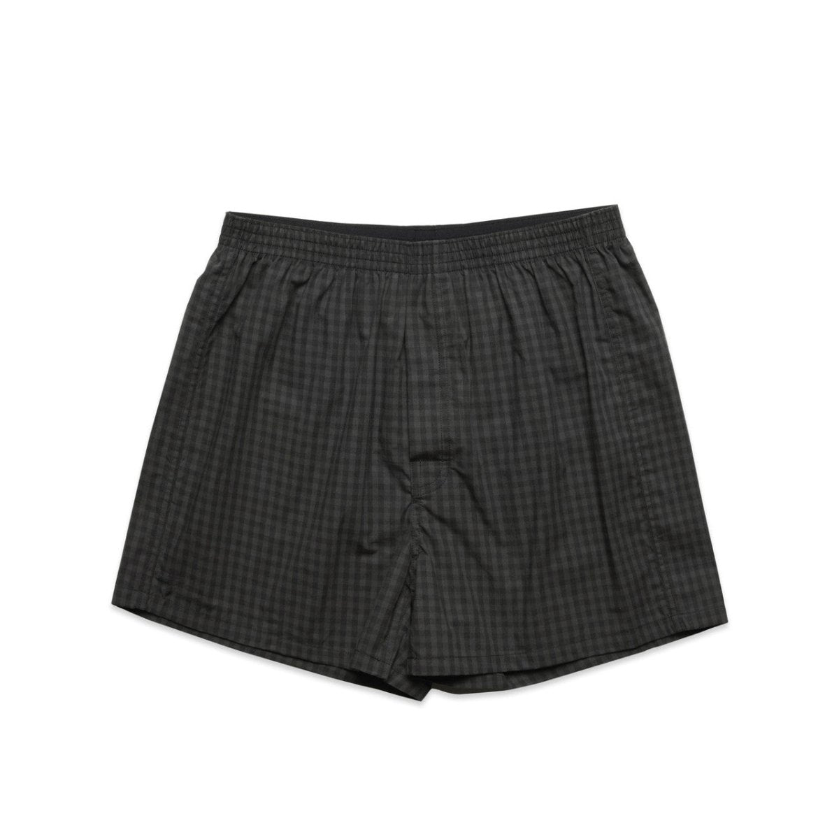AS Colour Boxer Check Shorts | 1215 | AS Colour 1215 BLACK/COAL S