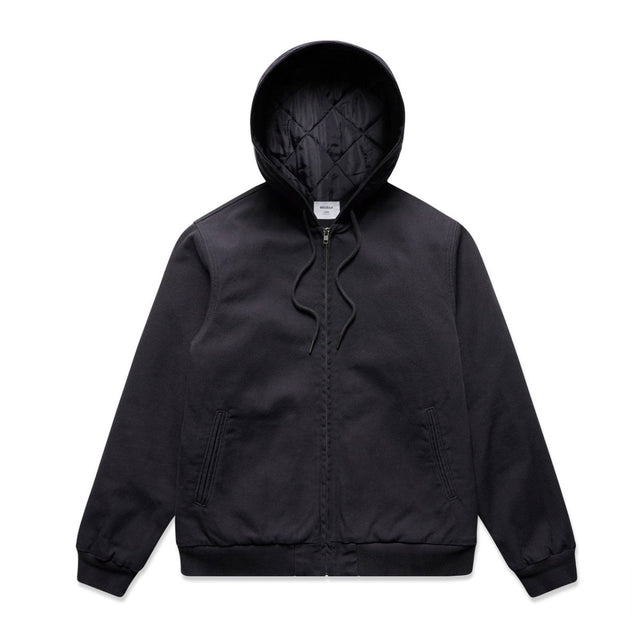 AS Colour Canvas Bomber Hood Jacket | 5532 | AS Colour 5532 BLACK XS