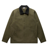 AS Colour Canvas Cord Collar Jacket | 5533 | AS Colour 5533 ARMY XS