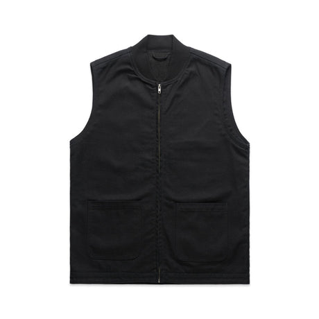 AS Colour Canvas Heavy Vest | 5528 | AS Colour 5528 BLACK S