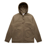 AS Colour Canvas Hooded Jacket | 5529 | AS Colour 5529 WALNUT S