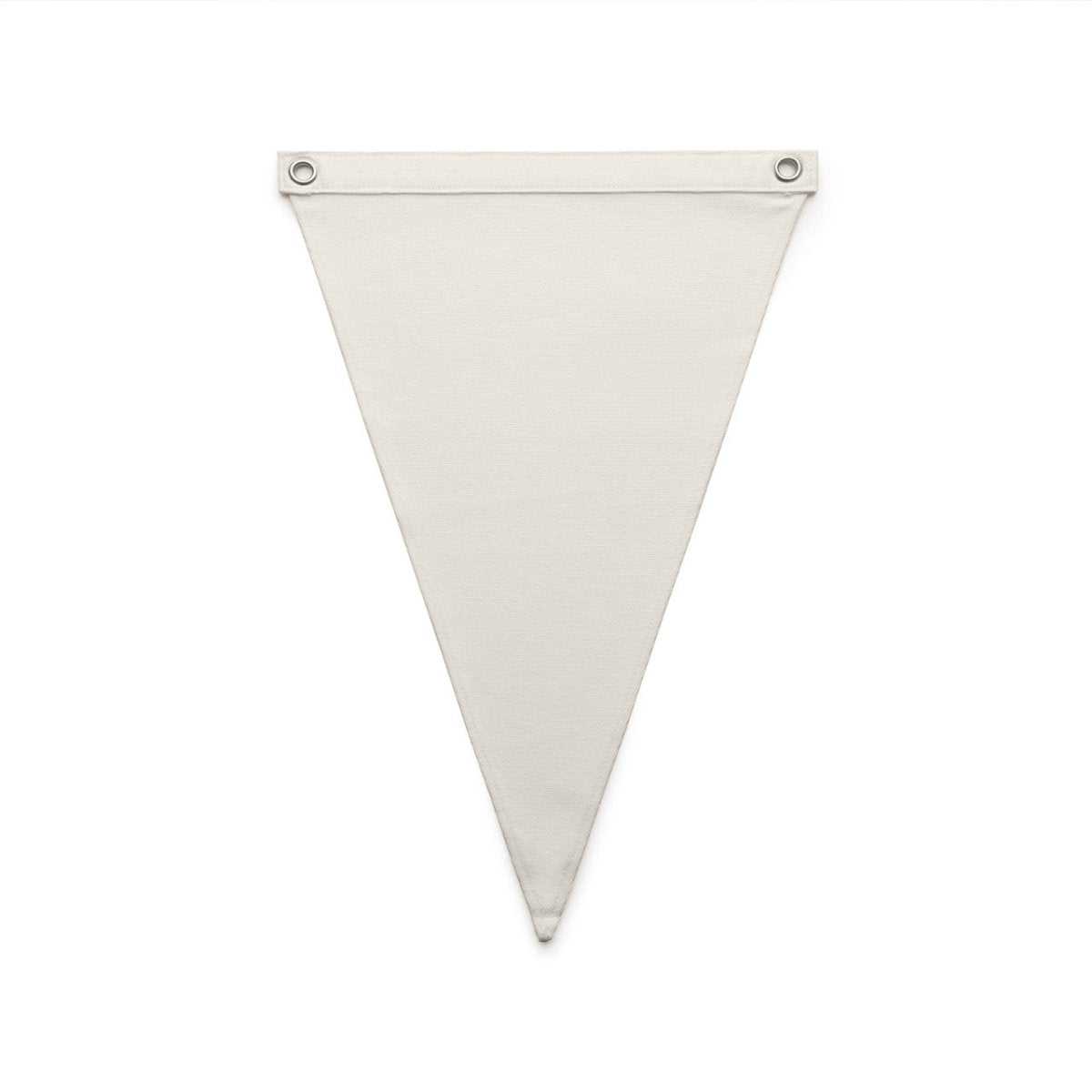 AS Colour Canvas Pennant Flag | 1513 | AS Colour 1513 CREAM One Size