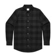 AS Colour Check Shirt | 5417 | AS Colour 5417 COAL/BLACK 2T