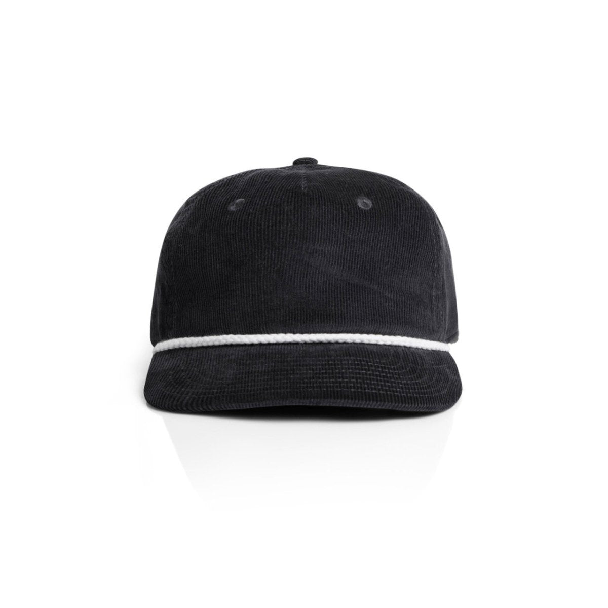 AS Colour Class Cord Rope Cap | 1185 | AS Colour 1185 BLACK/WHITE One Size