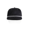 AS Colour Class Cord Rope Cap | 1185 | AS Colour 1185 BLACK/WHITE One Size