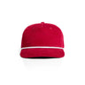 AS Colour Class Cord Rope Cap | 1185 | AS Colour 1185 CARDINAL/WHITE One Size