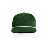 AS Colour Class Cord Rope Cap | 1185 | AS Colour 1185 FOREST/WHITE One Size