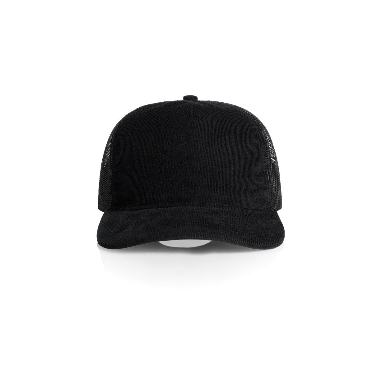 AS Colour Class Cord Trucker Cap | 1157 | AS Colour 1157 BLACK One Size
