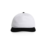 AS Colour Class Cord Two - Tone Cap | 1159 | AS Colour 1159 WHITE/BLACK One Size