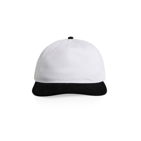 AS Colour Class Cord Two - Tone Cap | 1159 | AS Colour 1159 WHITE/BLACK One Size