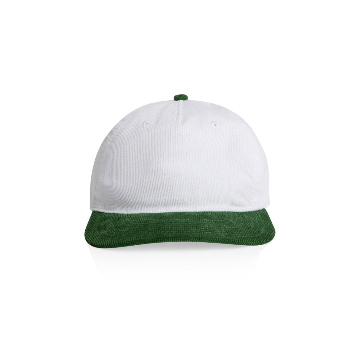 AS Colour Class Cord Two - Tone Cap | 1159 | AS Colour 1159 WHITE/FOREST One Size