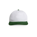 AS Colour Class Cord Two - Tone Cap | 1159 | AS Colour 1159 WHITE/FOREST One Size