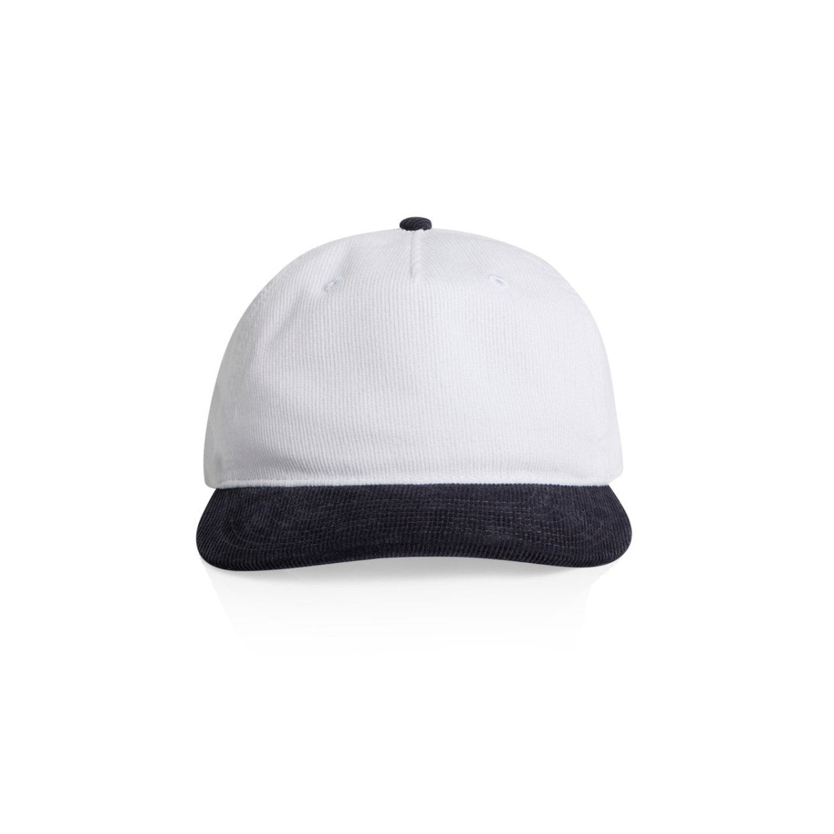 AS Colour Class Cord Two - Tone Cap | 1159 | AS Colour 1159 WHITE/INK BLUE One Size